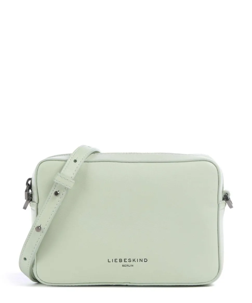 Hilla S Umhängetasche Schafsleder mintgrün
