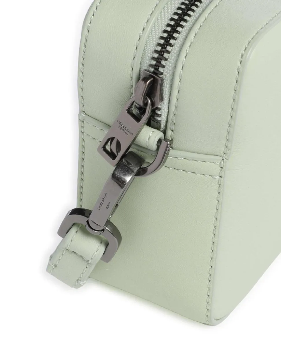 Hilla S Umhängetasche Schafsleder mintgrün