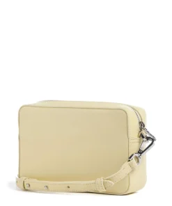 Hilla S Umhängetasche Schafsleder vanillegelb