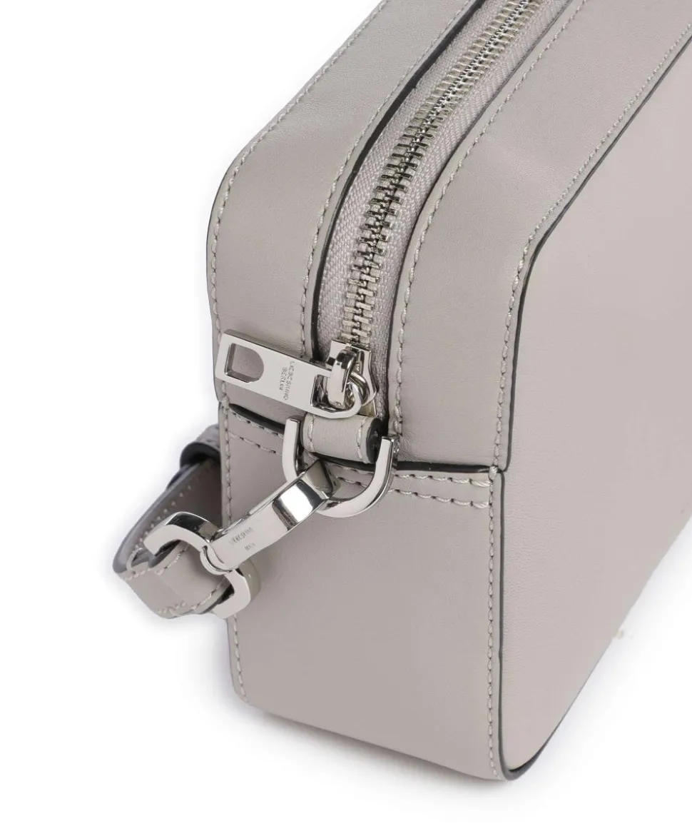 Hilla S Umhängetasche Schafsleder grau