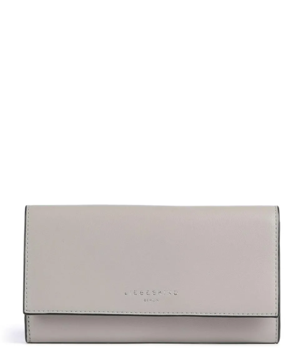 Hilla Valentina Geldbörse Schafsleder hellgrau