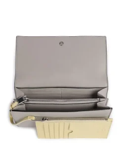 Hilla Valentina Geldbörse Schafsleder hellgrau