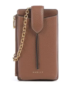 Hillgate Handytasche genarbtes Rindsleder braun