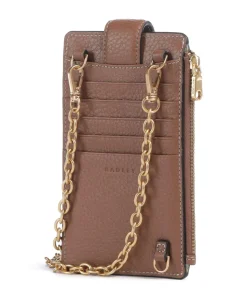 Hillgate Handytasche genarbtes Rindsleder braun