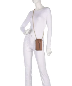 Hillgate Handytasche genarbtes Rindsleder braun