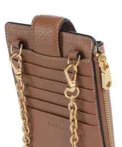 Hillgate Handytasche genarbtes Rindsleder braun