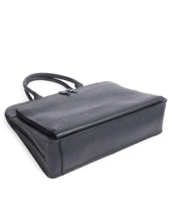 Hirsch Danielle Aktentasche 15″ genarbtes Leder dunkelblau