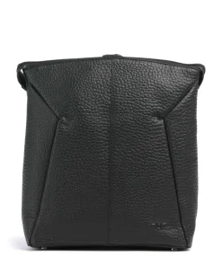 Hirsch Imma Rucksack genarbtes Leder schwarz