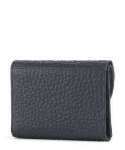 Hirsch Tori RFID Geldbörse genarbtes Rindsleder dunkelblau