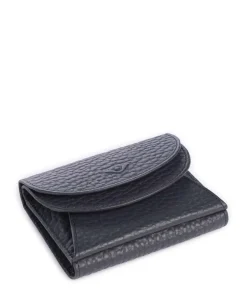 Hirsch Tori RFID Geldbörse genarbtes Rindsleder dunkelblau