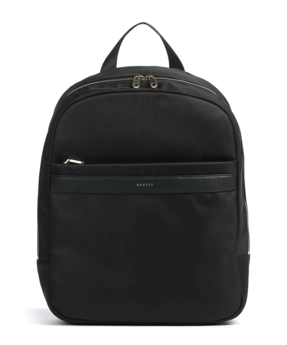 Holland Park Rucksack 13″ recyceltes Polyester schwarz