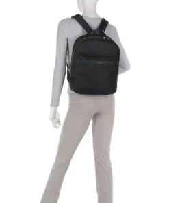 Holland Park Rucksack 13″ recyceltes Polyester schwarz