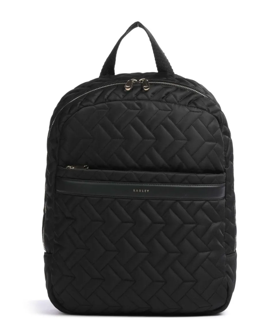 Holland Park Rucksack 13″ recyceltes Polyester schwarz