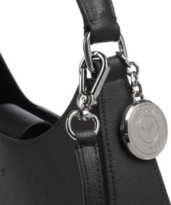 Holly Beuteltasche Lederimitat schwarz