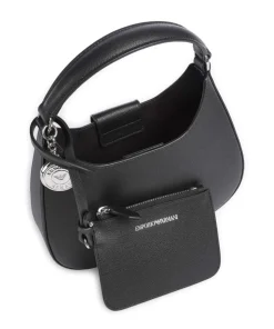 Holly Handtasche Lederimitat schwarz