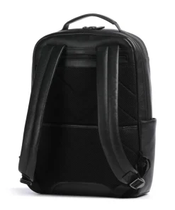 Horizon Rucksack 13″ genarbtes Rindsleder schwarz