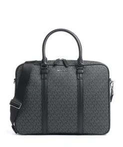 Hudson Aktentasche 15″ Lederimitat schwarz