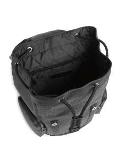 Hudson Rucksack 14″ Lederimitat schwarz