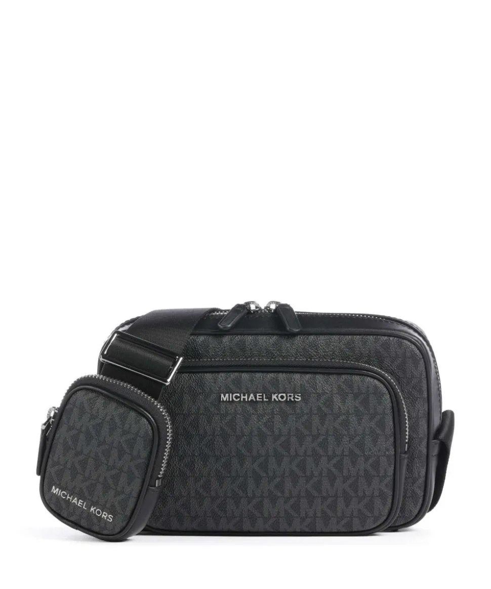 Hudson Umhängetasche Canvas schwarz