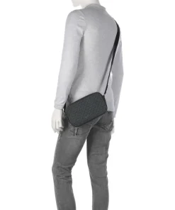 Hudson Umhängetasche Canvas schwarz