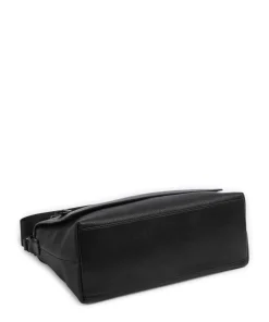 Hudson Umhängetasche genarbtes Rindsleder schwarz