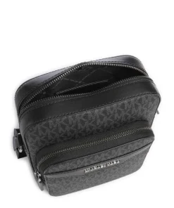 Hudson Umhängetasche Lederimitat schwarz