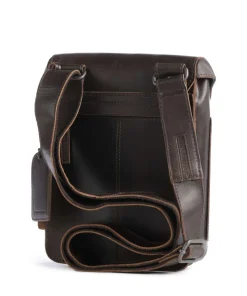 Hunter Jade Umhängetasche Büffelleder dunkelbraun
