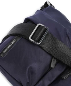 Hunter Schultertasche Nylon dunkelblau