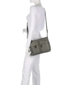 Hunter Schultertasche Nylon khaki