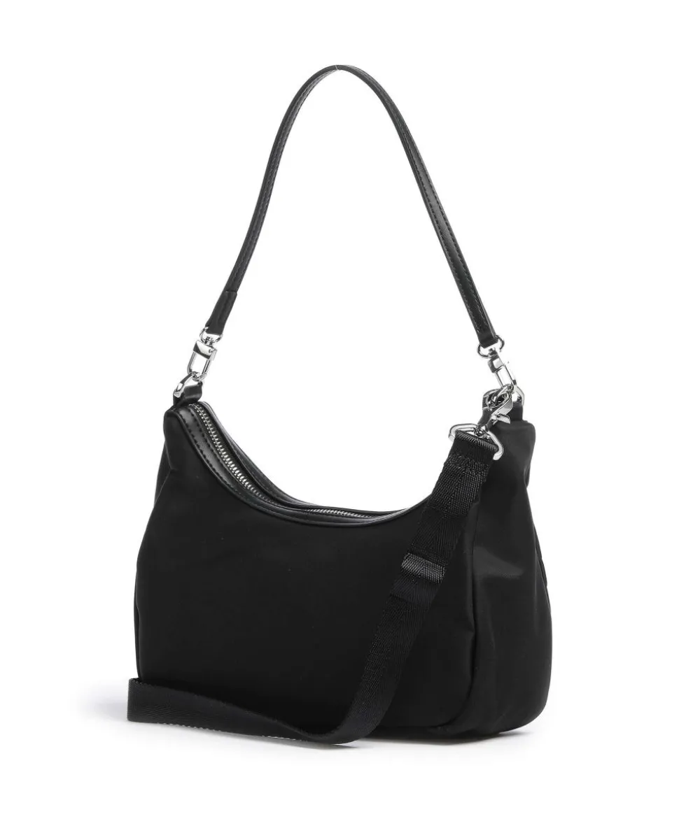 Hunter Schultertasche Nylon schwarz