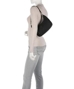 Hunter Schultertasche Nylon schwarz