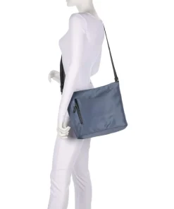 Hunter Schultertasche Polyester blaugrau