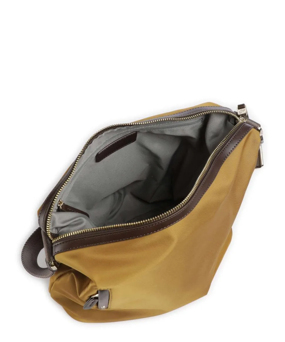 Hunter Schultertasche Polyester ocker