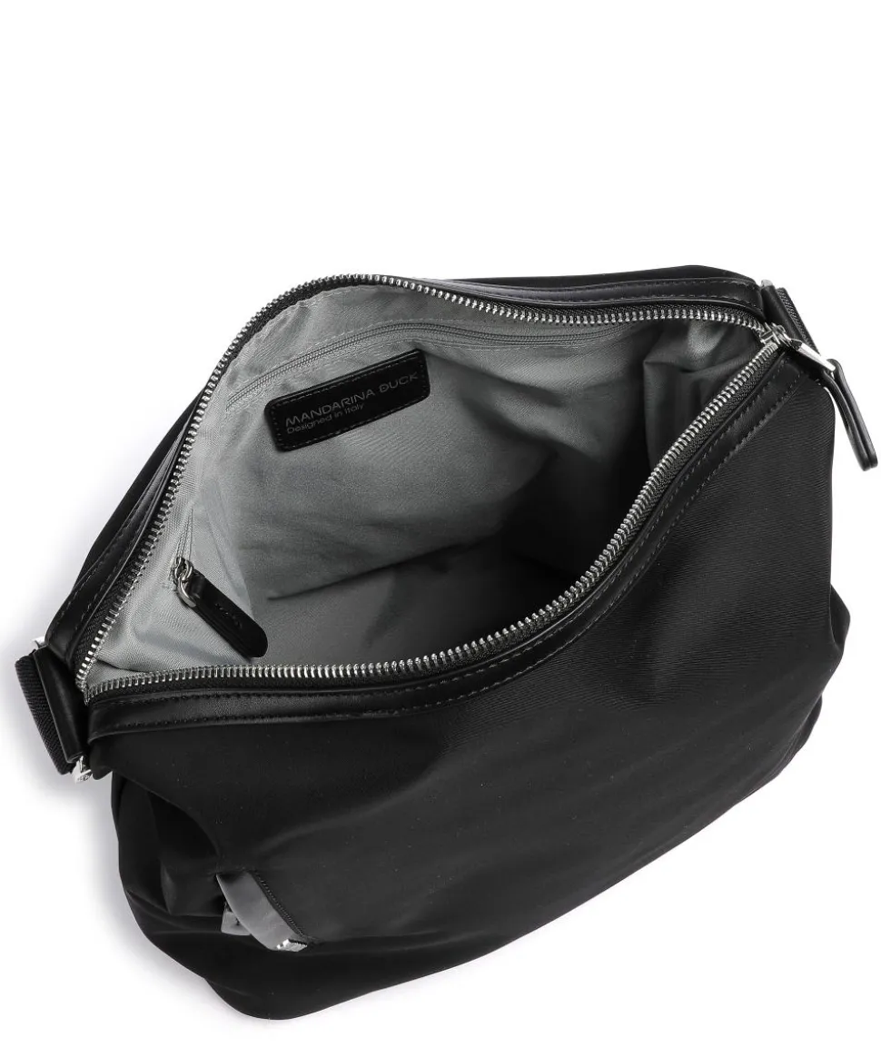 Hunter Schultertasche Polyester schwarz