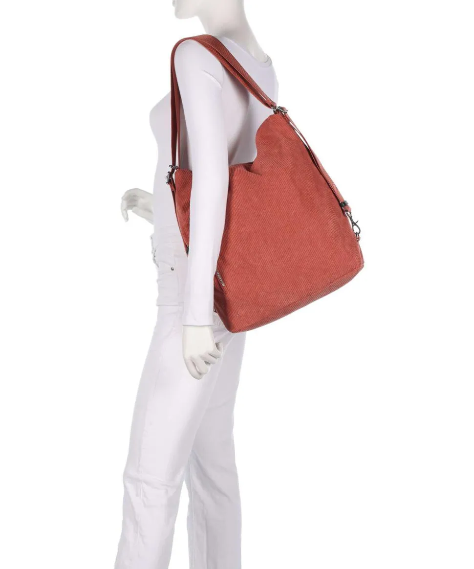 Hunter Velvet Rucksack-Tasche Polyester koralle