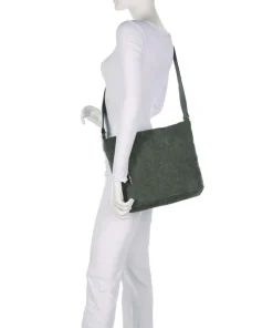 Hunter Velvet Schultertasche Polyester dunkelgrün