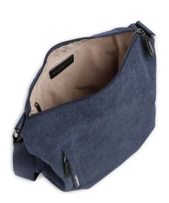 Hunter Velvet Schultertasche Polyester dunkelblau