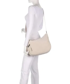 Hunter Velvet Schultertasche Polyester creme