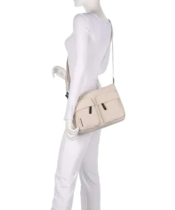 Hunter Velvet Umhängetasche Polyester creme