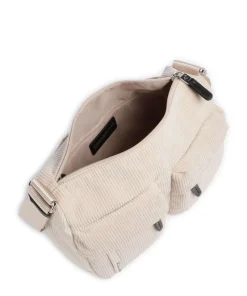 Hunter Velvet Umhängetasche Polyester creme