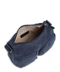 Hunter Velvet Umhängetasche Polyester dunkelblau