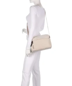 Hunter Velvet Umhängetasche Polyester creme