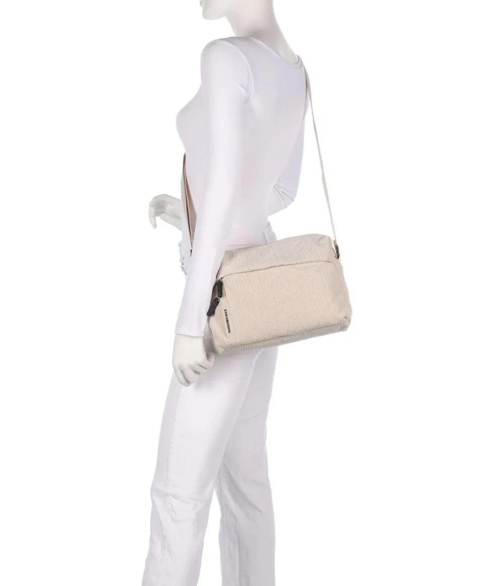 Hunter Velvet Umhängetasche Polyester creme