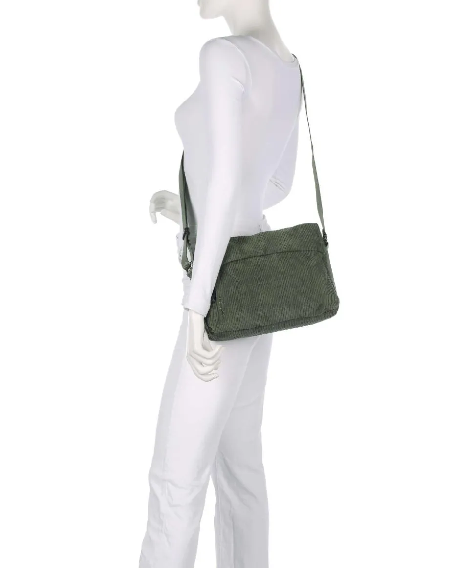 Hunter Velvet Umhängetasche Polyester dunkelgrün