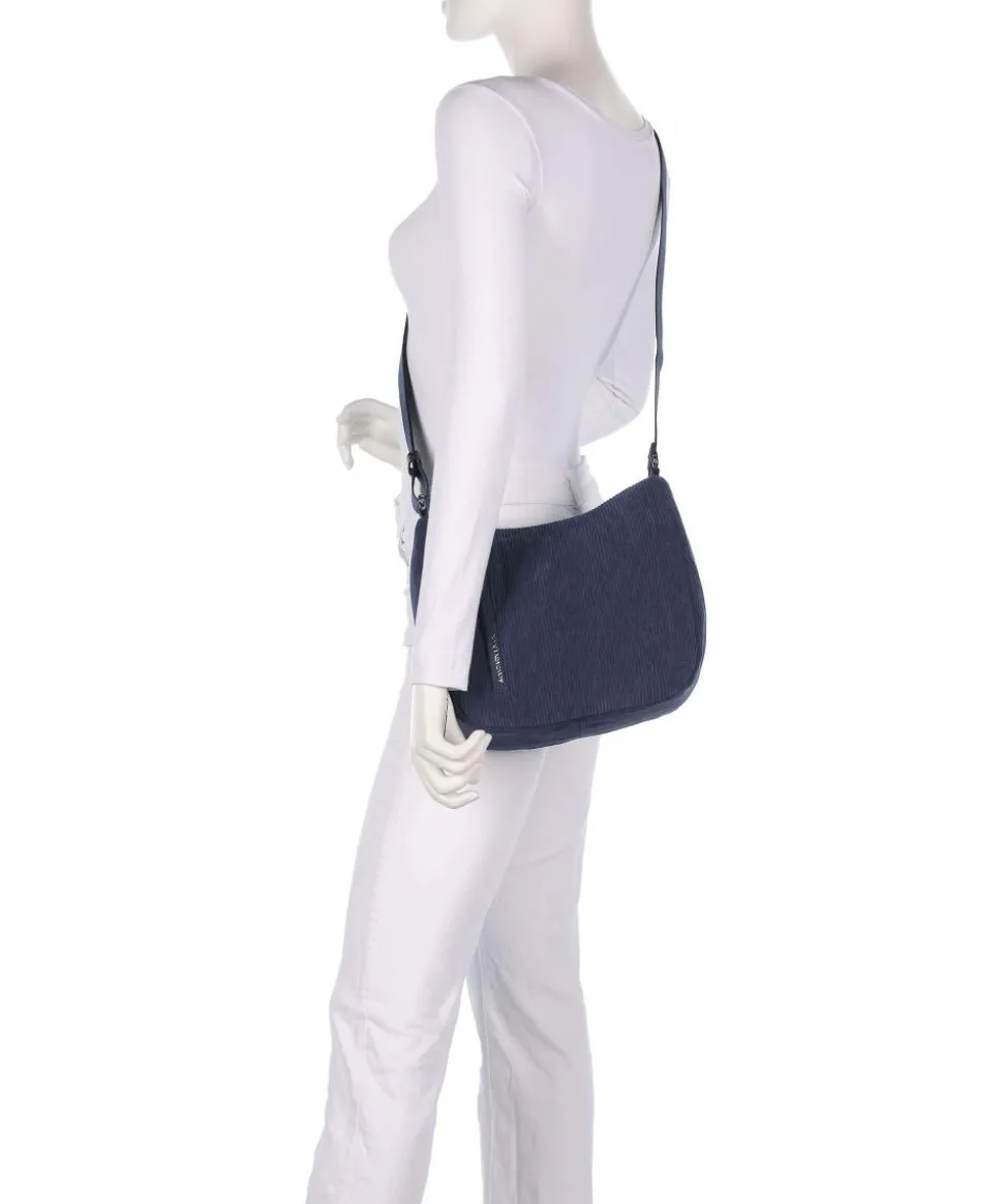 Hunter Velvet Umhängetasche Polyester dunkelblau