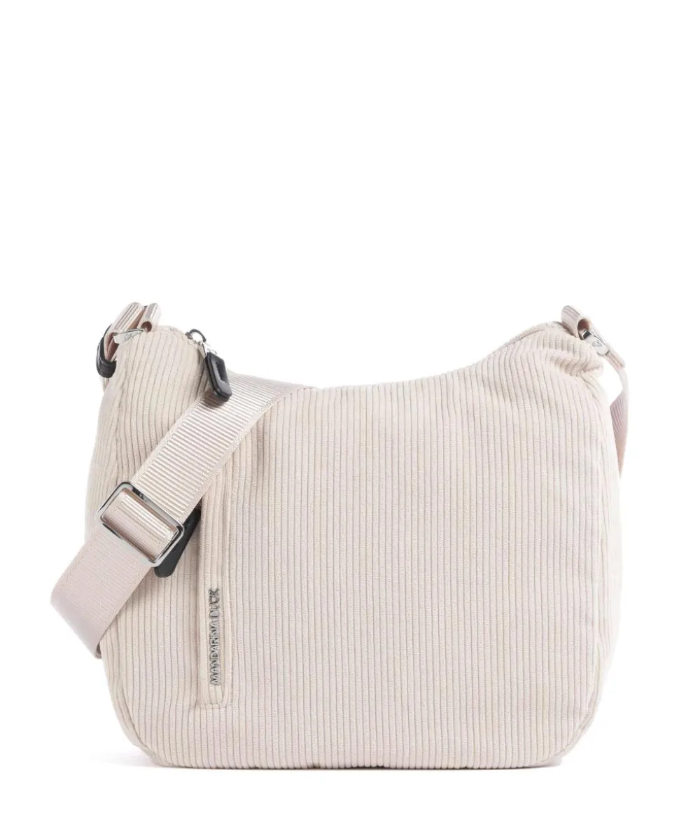 Hunter Velvet Umhängetasche Polyester creme