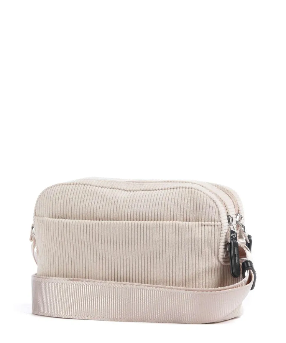 Hunter Velvet Umhängetasche Polyester creme