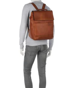 Hyde Laptop-Rucksack 15″ Leder cognac