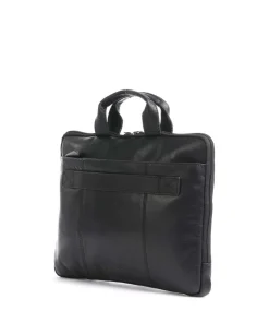 Hyde Park Aktentasche Leder schwarz