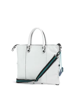 Icon G3 Plus Rucksack-Tasche genarbtes Kalbsleder weiß